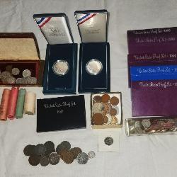 Coin, gold , silver