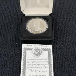 2001 George W. Bush and Albert Gore Silver Coin, Washington Mint