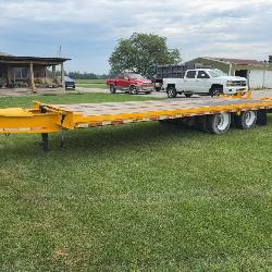 27' Equipment trailer