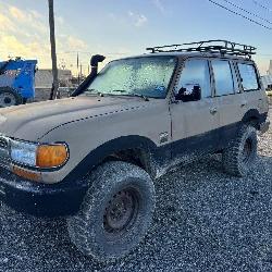 1991 Toyota Land Cruiser outfitted for the