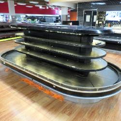 12ft Barker 4-deck Cheese Island 2011 - Remote Cooled, No Compressor