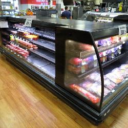 Hussmann Im-04 3-deck Deli Cases 2011 (1-8ft Island, 2-5ft End Cases) - Remote, No Compressor