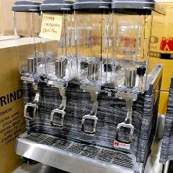 New Crathco Cs4e/2d/3d16 4-head Refrigerated Beverage Machine