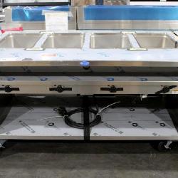 New Randell 3614-208 63in 4-well Electric Hot Food Steam Table