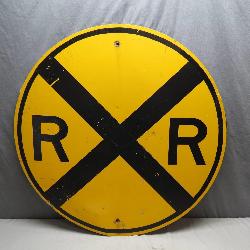 36-Inch Railroad Crossing Sign