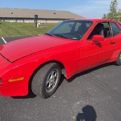 1987 Porsche 944 Coupe, Red, 5-Speed Manual