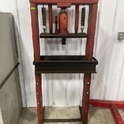 Manual Hydraulic Shop Press With Bottle Jack