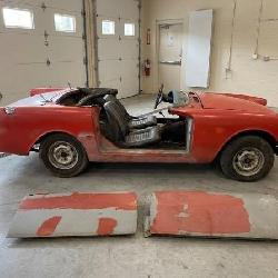 1967 Sunbeam Alpine Convertible Restoration Project