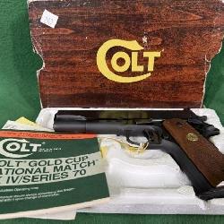 Colt Gold Cup National Match Pistol