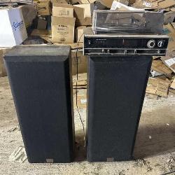 Sony Speakers with Lloyd Radio (not sure if they