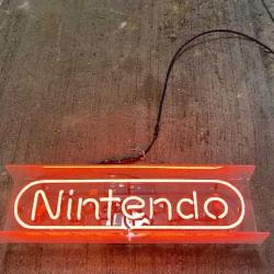 8 x 30 Nintendo Red Neon Light Tested and Works