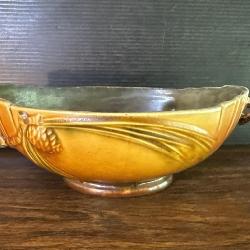 Roseville Pottery Pine Cone Art Bowl