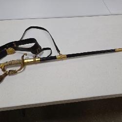 WWII Naval Officer's Sword & Belt