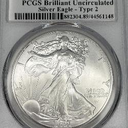 West Point 2021-W Type 2 American Silver Eagle PCG