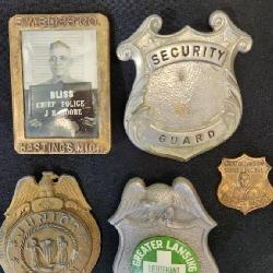 security and safety patrol badges
