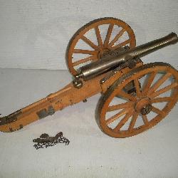 28IN BLACK POWDER CANNON W/ 14IN BARREL