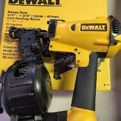 DeWalt Heavy-Duty Pneumatic Coil Roofing Nailer