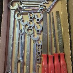 MAC Tools SAE Wrench, Crowfoot & File Assortment