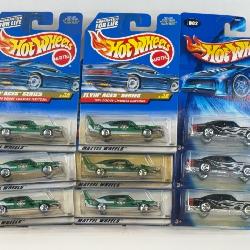 Hot Wheels Dodge Charger Daytona and 1969 Charger Diecast Lot