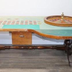 Antique Mason Geo. Mason & Co. Roulette Table