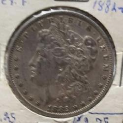 1882-O Morgan Silver Dollar