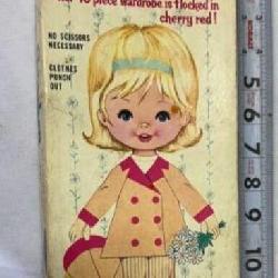 1966 Whitman Gretchen 9.5 inch Paper Doll