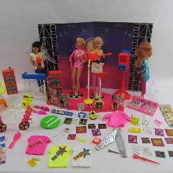 Barbie and the Rockers Vintage Dolls + Accessories