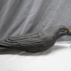 Rare Paper Mache Crow Decoy