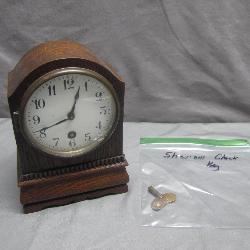Gustav Becker Mantel Clock with Key
