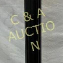 Art Deco Style Floor Lamp with Frosted Glass Shade
