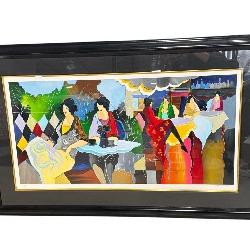 'AFTERNOON LUNCHEON' BY ITZCHAK TARKAY ARTIST