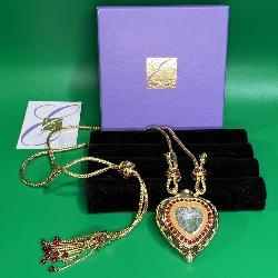 NIB Elizabeth Taylor The Shah Jehan Heart Pendant