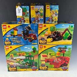 #213 Lego Duplo Bob the Builder Toy Group incl. The Fun Is In Getting Done, Roley's Road Set, Mucks 