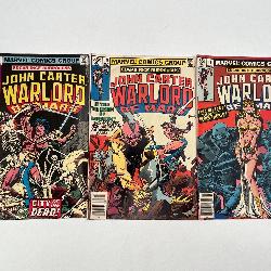 3 Vintage Marvel Comic Books