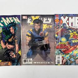 3 Vintage Marvel Comic Books