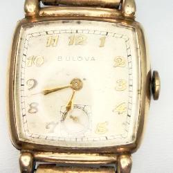 VTG 10K Gold-filled Bulova Watch