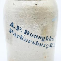 ANTQ Salt-glazed Stoneware Donaghho Crock