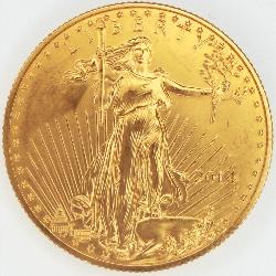 Uncirculated 2014 1/2oz American Gold Eagle $25