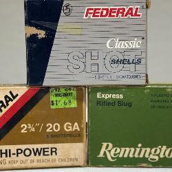 20 Ga Slug & Buckshot Mix - 14 Rds