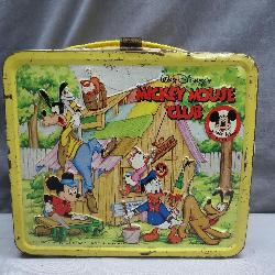 Mickey Mouse Club Metal Lunchbox