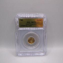 ICG MS70 Gold Prospector 1/100th Oz Gold