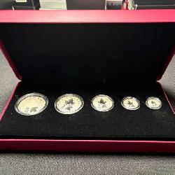 2021 Fine Silver Maple Leaf Fractional Set