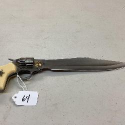 Collector's Sheriff Gun Bowie Knife 