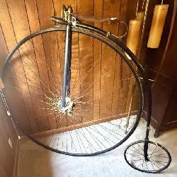 Antique High-Wheeler or Penny Farthing Bicycle