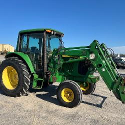 John Deere 6420 Cab Tractor with Loader