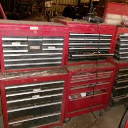 TOOLBOXES W/TOOLS