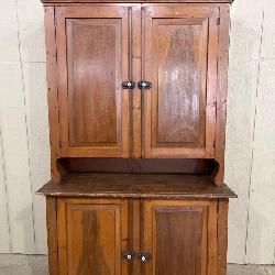 Two-Piece Step Back Cupboard