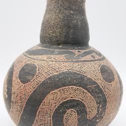Caddo-Style Engraved Bottle