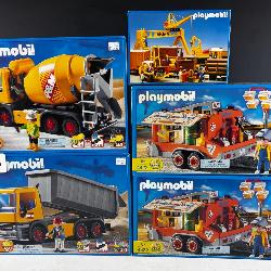 #613 Playmobil Construction Lot of 5 NIB Toys incl. 3265, 3263, 4422, Etc.