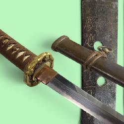 WWII Japanese Officer’s Type 98 Shin Gunto Sword – Early 1867 Master Swordsmith Arisada Signed Blade